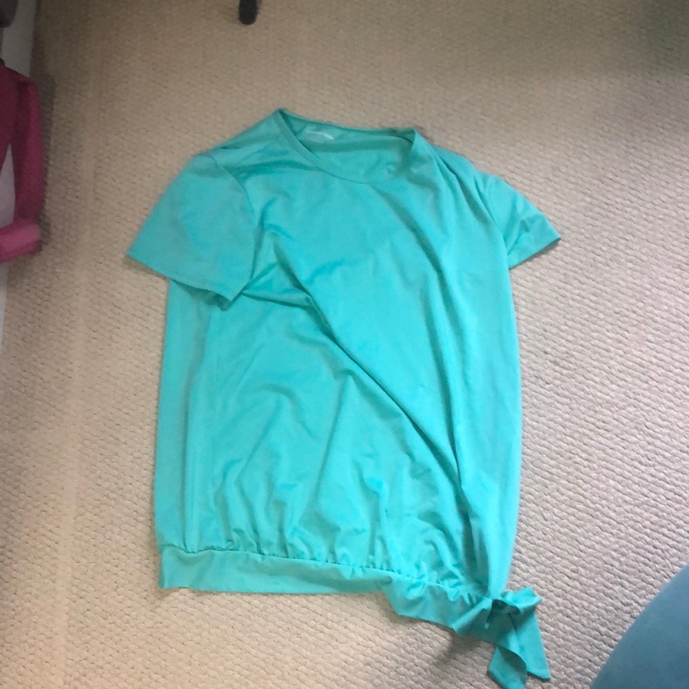 Teal rash guard🌩